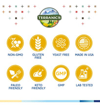 Cargar imagen en el visor de la galería, Terranics Probiotics 60 Billion Cfu 20 Strains 60 Veg