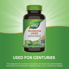 Cargar imagen en el visor de la galería, Natures Way 180 Cápsulas De Hojas De Matricaria 380 Mg 12808