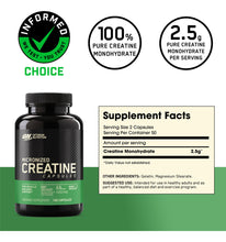 Cargar imagen en el visor de la galería, Creatina Optimum Nutrition Micronizada | Fuerza y Rendimiento Deportivo