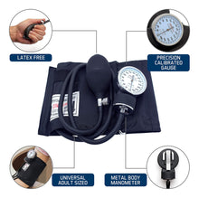 Cargar imagen en el visor de la galería, Santamedical Adulto Deluxe Aneroid Esfigmomanómetro