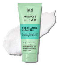 Cargar imagen en el visor de la galería, Rael Limpiador Facial Miracle Clear Exfoliating Cleanser