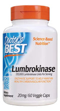 Cargar imagen en el visor de la galería, Doctors Best Lumbrokinase Enzimas De Flujo Sanguíneo Con