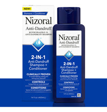 Cargar imagen en el visor de la galería, Nizoral Champú Y Acondicionador Anticaspa 2 En 1 Con