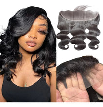 Cargar imagen en el visor de la galería, Frontal Encaje HD 13x4 Body Wave | 100% Cabello Humano Virgen Brasileño | 18 Pulg | Densidad 150% | Grado 12A