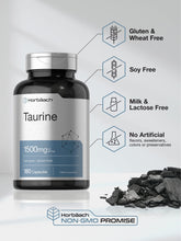 Cargar imagen en el visor de la galería, Horbäach Taurina 1500 mg | 180 Cápsulas | Energía y Corazón