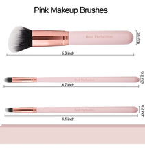 Cargar imagen en el visor de la galería, Real Perfection Juego De Brochas De Maquillaje 16 Piezas Con