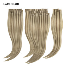 Cargar imagen en el visor de la galería, Lacer Extensiones De Cabello Humano Remy Con Clip De 22