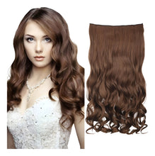 Cargar imagen en el visor de la galería, Extensiones De Cabello Ondulado Sintético Para 3/4 De La