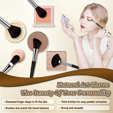 Cargar imagen en el visor de la galería, Juego De 14 Brochas De Maquillaje Con 2 Licuadoras De
