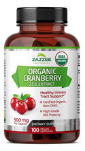 Cargar imagen en el visor de la galería, Zazzee Usda Organic Cranberry 25:1 Extracto 25:1 12500 Mg De
