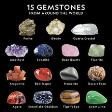 Cargar imagen en el visor de la galería, Mega Gemstone Mine Para Desenterrar 15 Gemas Reales De