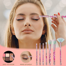 Cargar imagen en el visor de la galería, Hawetimher Juego De Brochas De Maquillaje Con Purpurina Rosa