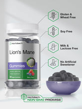 Cargar imagen en el visor de la galería, Melena de León 750 mg | 60 Gomitas Veganas | Sabor Bayas | Horbäach
