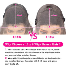 Cargar imagen en el visor de la galería, Yumkot Pelucas De Cabello Humano Ondulado Con Encaje Frontal