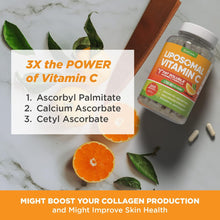 Cargar imagen en el visor de la galería, Dacha Vitamina C Liposomal 1700mg | 200 Cápsulas | Inmunidad y Colágeno