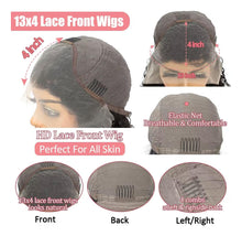 Cargar imagen en el visor de la galería, Pelucas Cortas Estilo Bob De 14 Pulgadas Con Ondas Profundas
