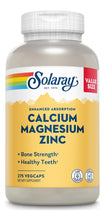 Cargar imagen en el visor de la galería, Solaray Calcio Magnesio Zinc Alta Absorción Con Ácido