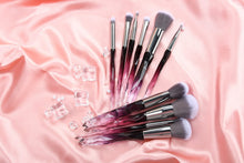 Cargar imagen en el visor de la galería, Tenmon Juego De Brochas De Maquillaje Con Mango De Cristal