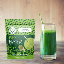 Cargar imagen en el visor de la galería, Kuli Kuli Moringa Oleifera Polvo Orgánico De Hojas Y Batido