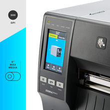 Cargar imagen en el visor de la galería, Zebra Impresora Industrial De Transferencia Térmica Zt411