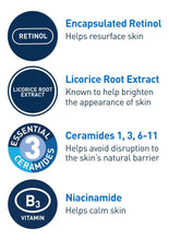 Cargar imagen en el visor de la galería, CeraVe Sérum Retinol Textura y Líneas de Expresión | Antiedad