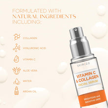 Cargar imagen en el visor de la galería, Skin 2.0 Sérum Vitamina C + Colágeno | K-Beauty | Iluminador Antienvejecimiento | Piel de Cristal