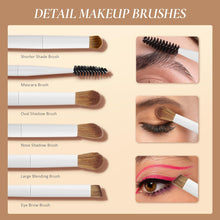 Cargar imagen en el visor de la galería, Luxbru Juego De 20 Brochas De Maquillaje Profesional Con