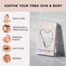Cargar imagen en el visor de la galería, Kitsch Herramientas Faciales Gua Sha De Acero Inoxidable