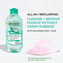 Cargar imagen en el visor de la galería, Garnier Agua Micelar Con Ácido Hialurónico Limpiador Facial