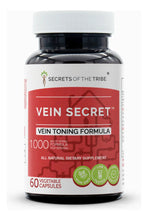 Cargar imagen en el visor de la galería, Vein Secret 60 Cápsulas 1000 Mg Escoba De Carnicero Castaño