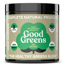 Cargar imagen en el visor de la galería, Complete Natural Products Good Greens Superfood Powder | 255g | 30 Porciones | Alcalinizante + Detox + Energía