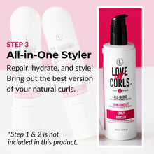 Cargar imagen en el visor de la galería, Lus Brands Love Ur Curls Crema Para Peinar Todo En Uno