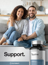 Cargar imagen en el visor de la galería, Horbäach Taurina 1500 mg | 180 Cápsulas | Energía y Corazón