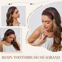 Cargar imagen en el visor de la galería, Sthuahe 4 Unidades Diadema Multicolor Con Dientes De Resina