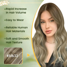Cargar imagen en el visor de la galería, Runature Extensiones De Cabello Humano Real Con Pinzas