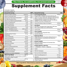Cargar imagen en el visor de la galería, Whole Food Multivitamin Plus 90 Cápsulas Veganas | Vit A B C D K + Probióticos + CoQ10 + Cúrcuma | Hombres y Mujeres