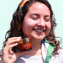 Cargar imagen en el visor de la galería, Spalife Crema Hidratante Vitamina C + Ácido Hialurónico | Unifica Tono + Hidratación Profunda + Brillo | Jalea Facial