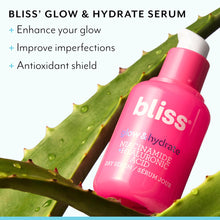 Cargar imagen en el visor de la galería, Bliss Suero De Día Glow & Hydrate Suero Facial Reabastecedor