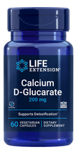 Cargar imagen en el visor de la galería, Life Extension D-glucarato De Calcio 200 Mg Apoya La