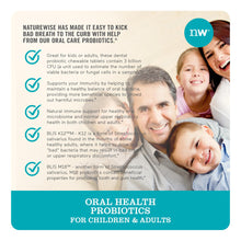 Cargar imagen en el visor de la galería, Probióticos Masticables Para Salud Oral Naturewise