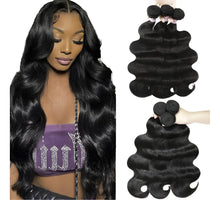 Cargar imagen en el visor de la galería, B&f Hair Extensiones De Cabello Virgen Brasilero Ondulado