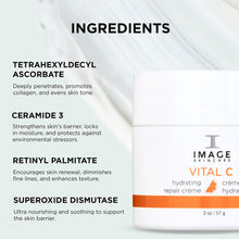 Cargar imagen en el visor de la galería, Image Skincare Vital C Crema Reparadora Hidratante | Vitamina C
