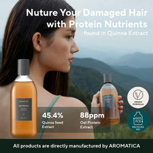 Cargar imagen en el visor de la galería, Aromatica Champú De Proteína De Quinua 13.53 Oz / 13.5 Fl Oz