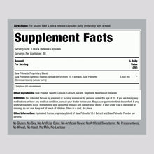 Cargar imagen en el visor de la galería, Piping Rock Saw Palmetto Extract 3600mg 240 Cápsulas Saw