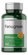 Cargar imagen en el visor de la galería, Horbaach Fenogreco 3000 mg | 150 Cápsulas | Sin OGM y Sin Gluten