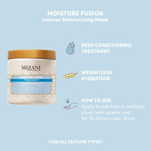 Cargar imagen en el visor de la galería, Mizani Moisture Fusion Máscara Hidratante Intensa Restaura