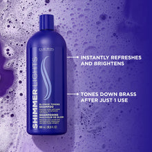 Cargar imagen en el visor de la galería, Clairol Professional Shimmer Lights Champú Morado 31.5 Onzas