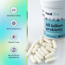 Cargar imagen en el visor de la galería, Healvibe Probióticos 60 Mil Millones De Ufc 30 Unidades 10