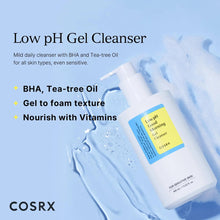 Cargar imagen en el visor de la galería, Cosrx Low Ph Good Morning Limpiador En Gel Facial Diario