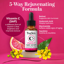 Cargar imagen en el visor de la galería, Truskin Vitamin C-plus Super Serum Suero Facial Antiarrugas